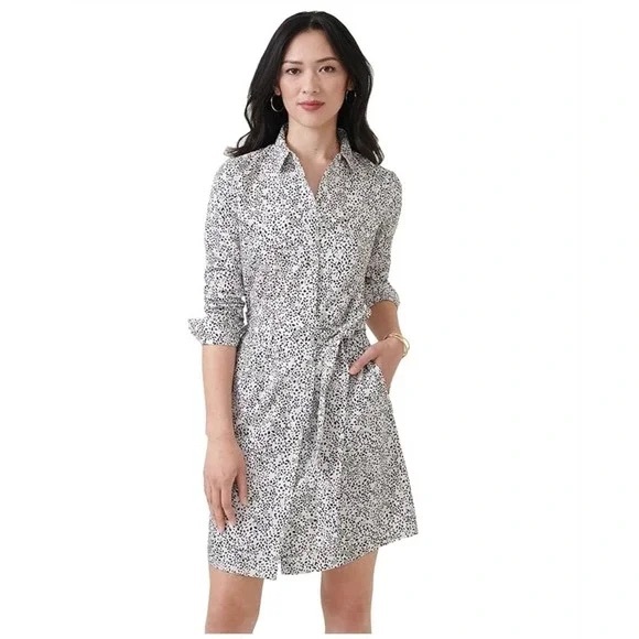UNTUCKit for Her Phoebe Floral Collard Dress‎ Size 10 - Picture 1 of 10